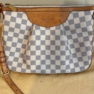 Damier Azure crossbody bag